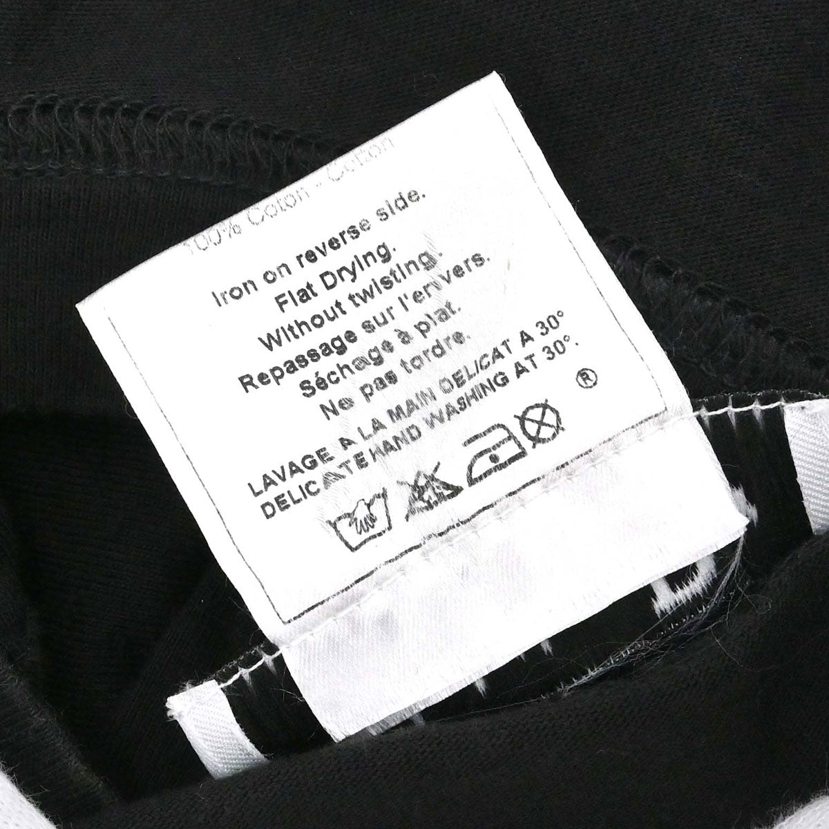 Christian Dior 2002 Rainbow Logo T-shirt Black #42