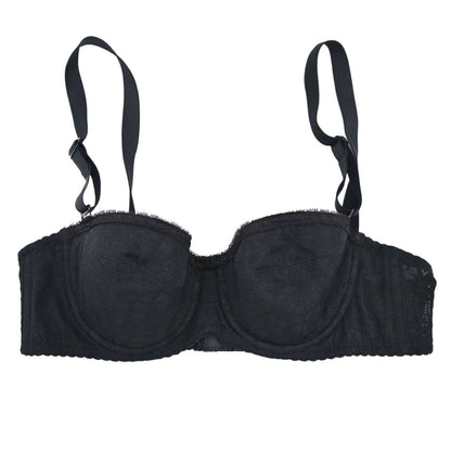Christian Dior Lingerie Balconette Bras Black #A65