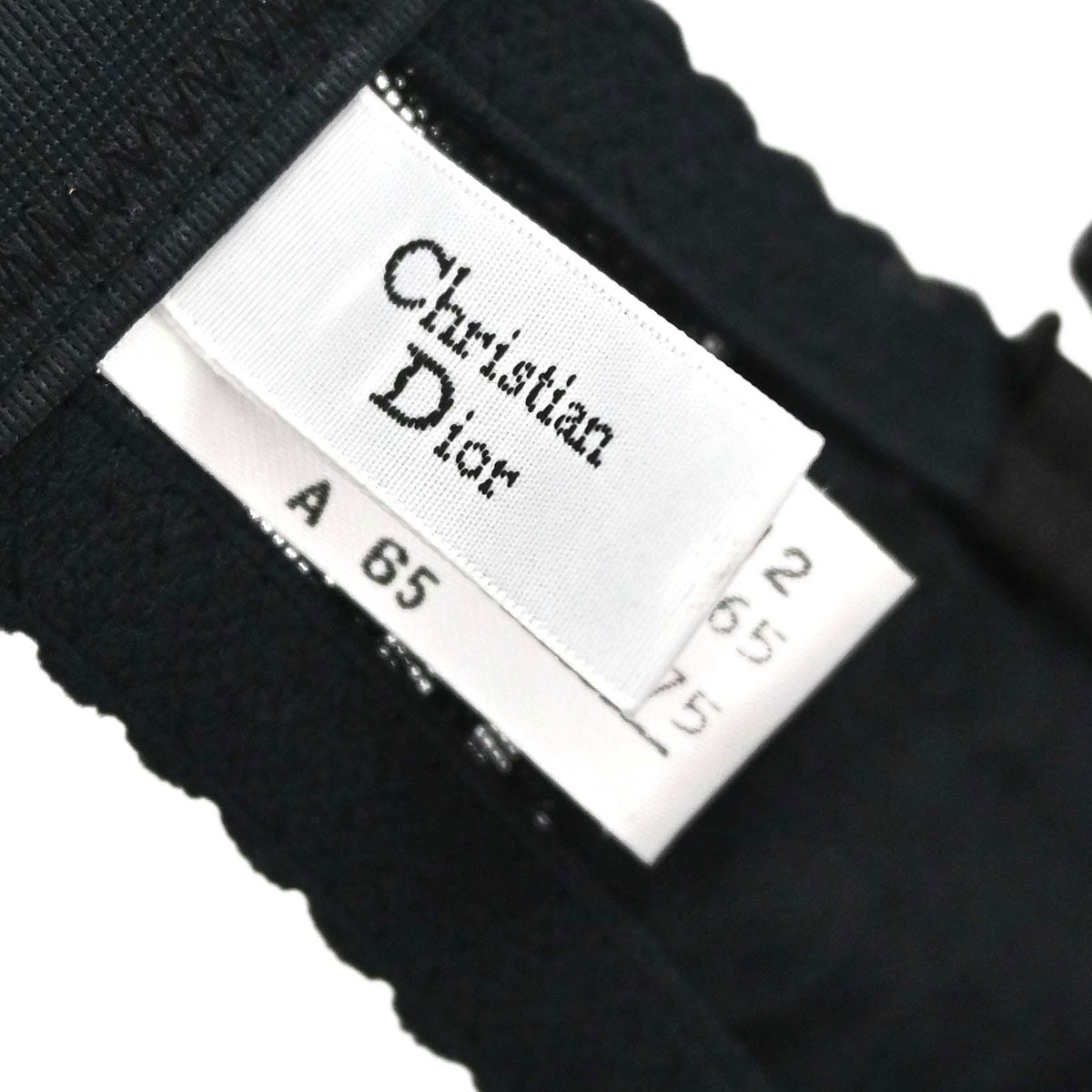Christian Dior Lingerie Balconette Bras Black #A65