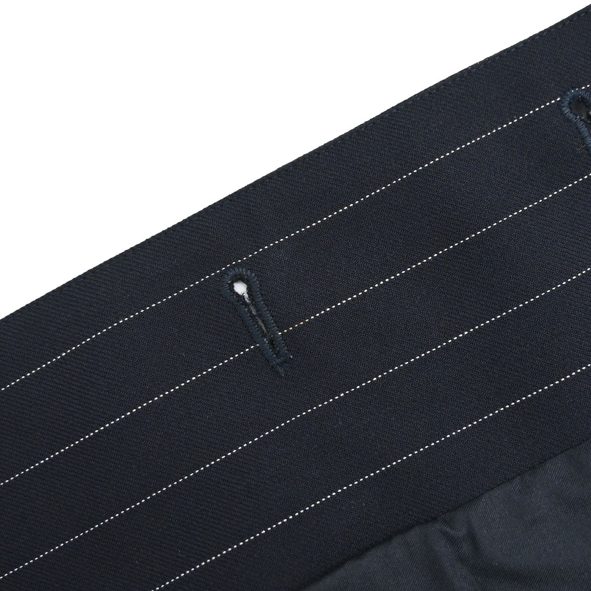 Chanel 1996 Single Breasted Striped Jacket Navy #40