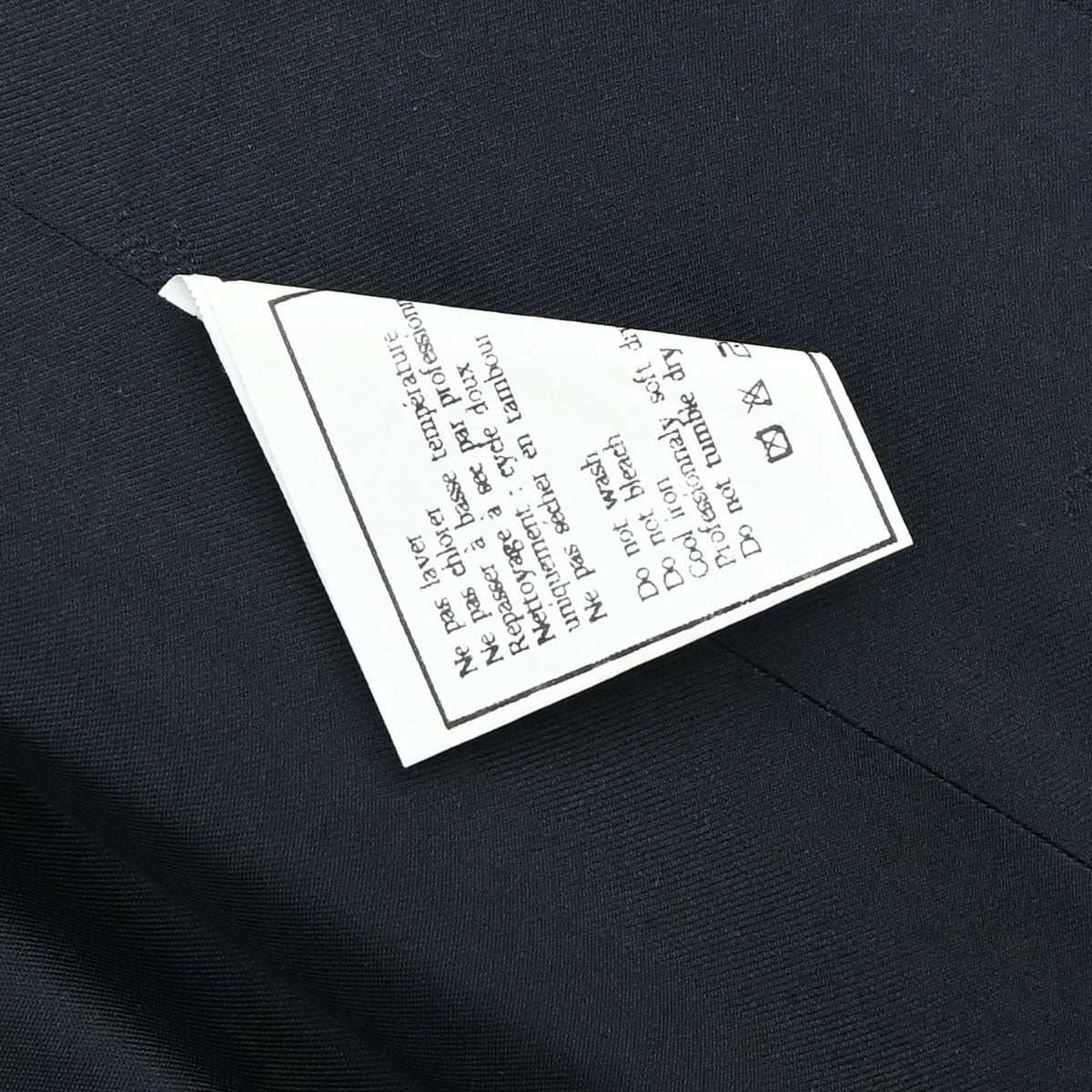 Chanel 1996 Single Breasted Striped Jacket Navy #40