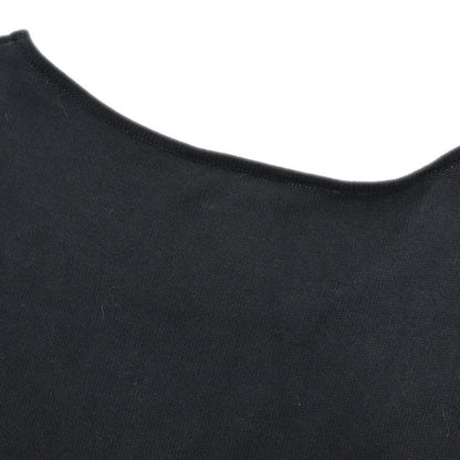 Chanel 2005 Sleeveless Tank Top Knit Black #38