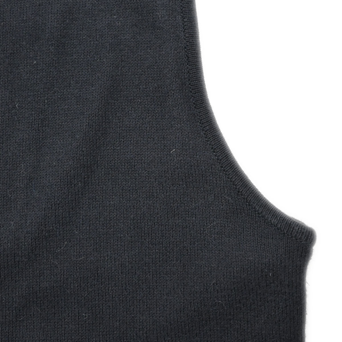 Chanel 2005 Sleeveless Tank Top Knit Black #38