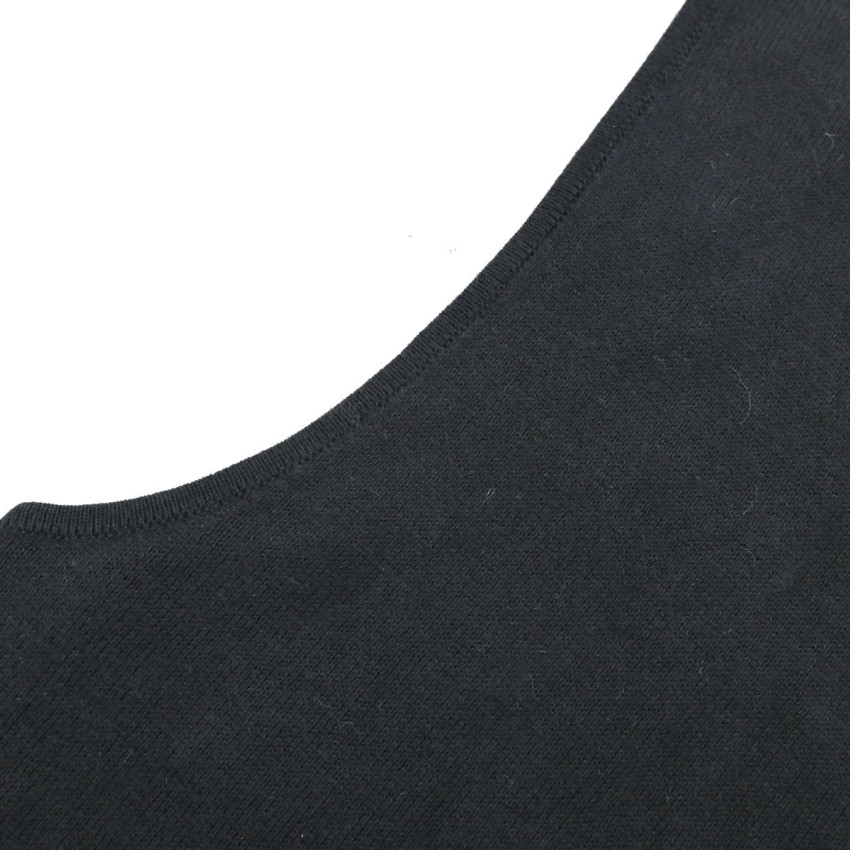 Chanel 2005 Sleeveless Tank Top Knit Black #38