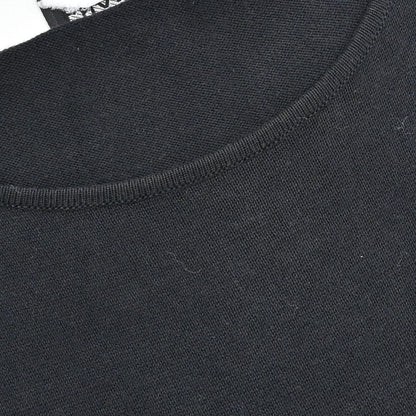 Chanel 2005 Sleeveless Tank Top Knit Black #38