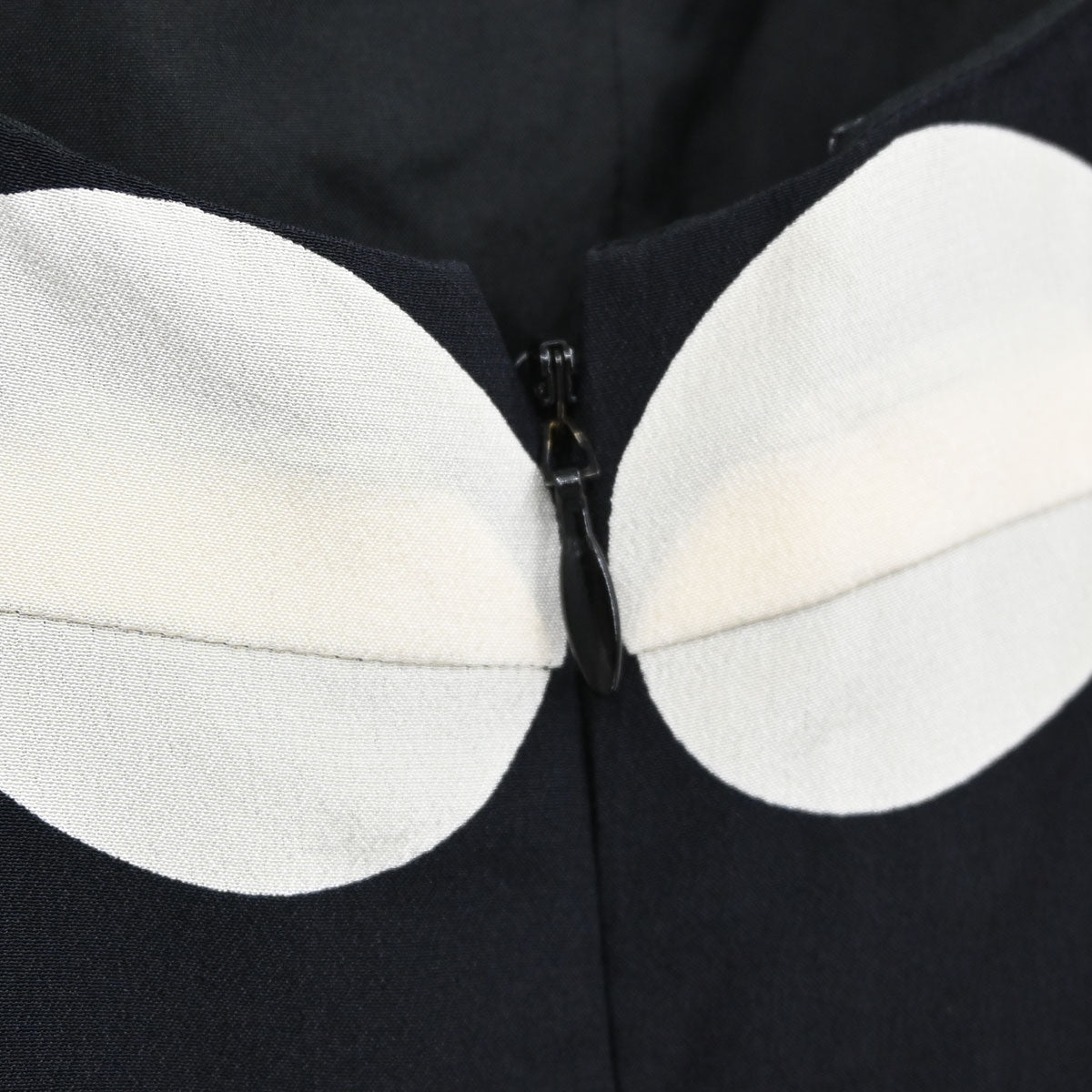Chanel 1997 Camisole Dot Dress Black White #40