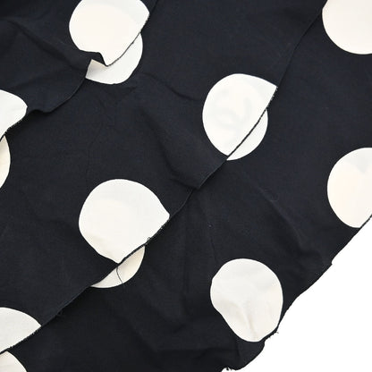 Chanel 1997 Camisole Dot Dress Black White #40