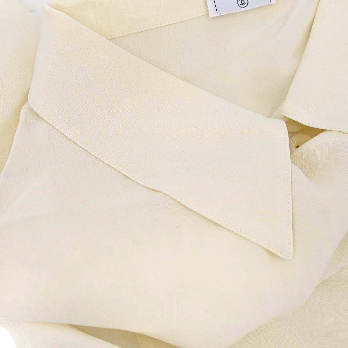 Chanel Blouse Shirt Ivory