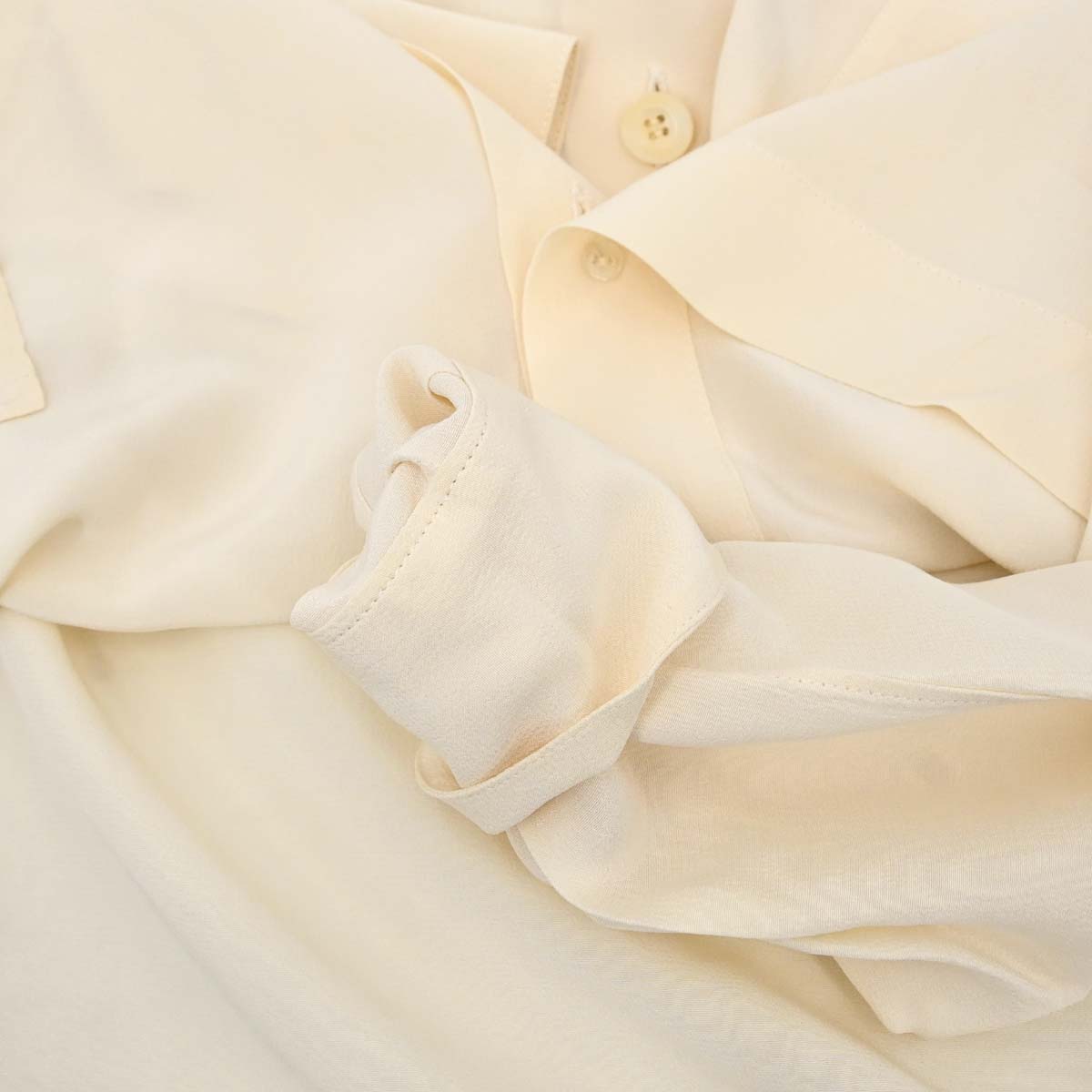 Chanel Blouse Shirt Ivory