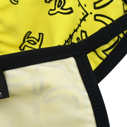 Chanel Swimwear Swimsuit Yellow #36