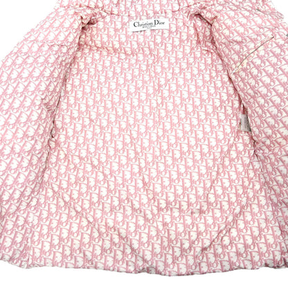 Christian Dior 2004 Trotter Puffer Jacket Pink #40