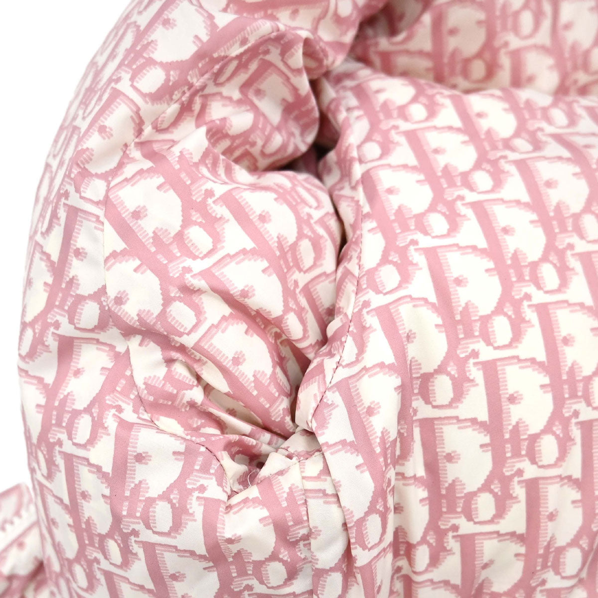 Christian Dior 2004 Trotter Puffer Jacket Pink #40