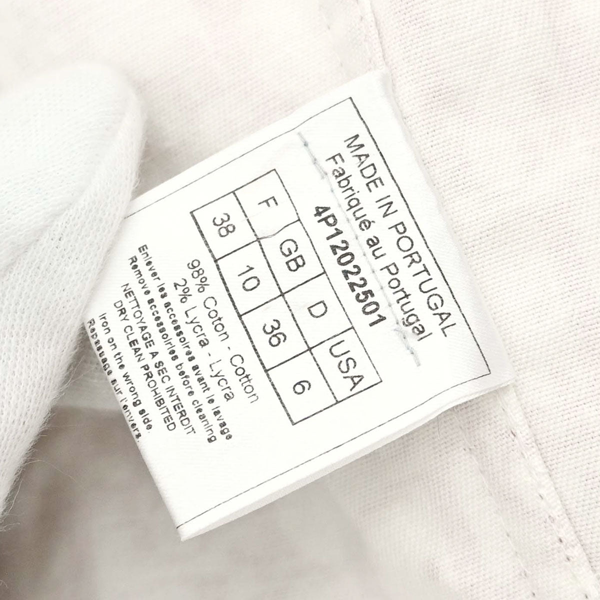 Christian Dior 2004 Trotter Denim Jacket Pink #38