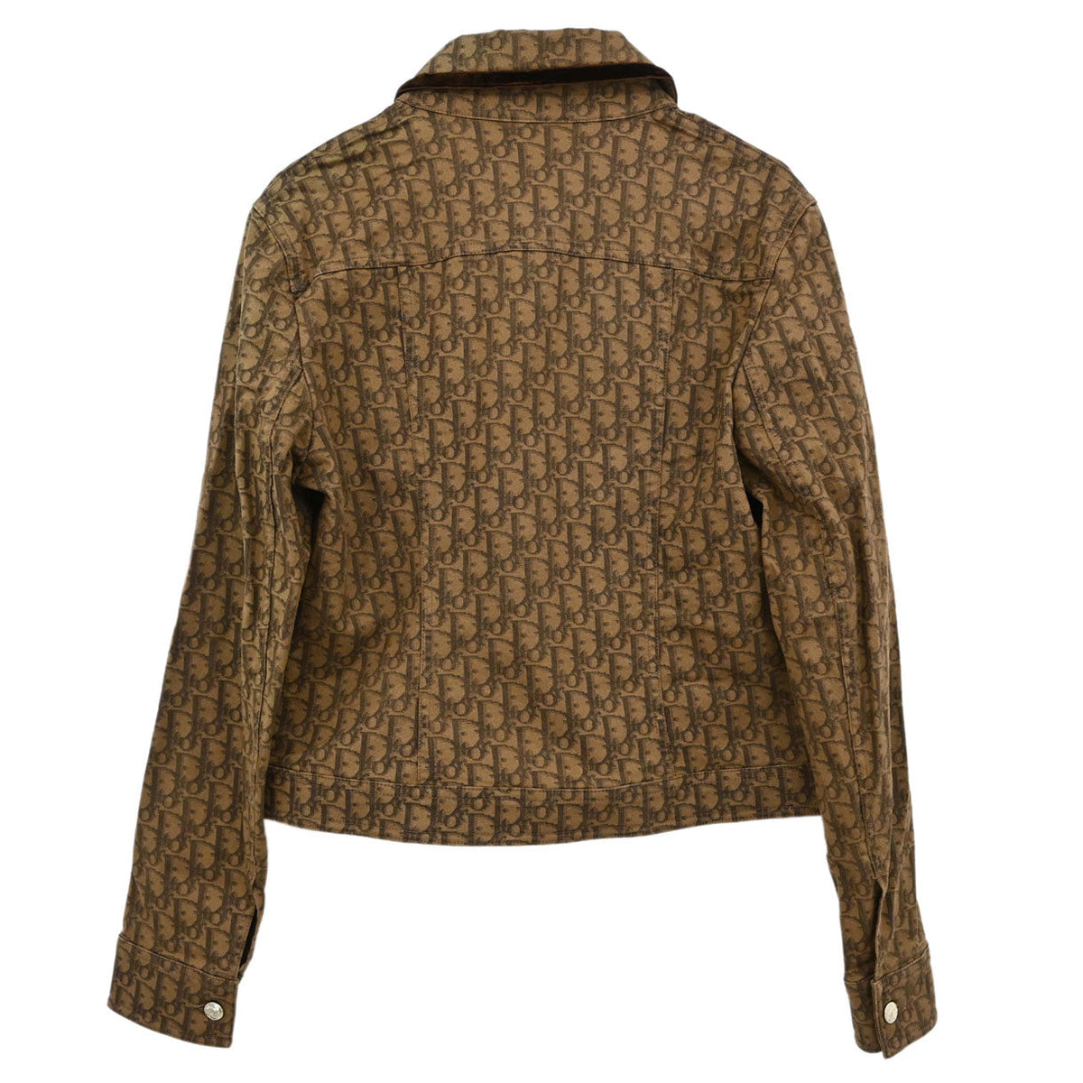 Christian Dior 2005 Romantic Trotter Denim Jacket Brown #40
