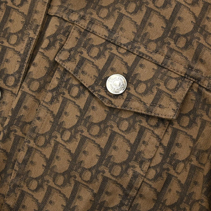 Christian Dior 2005 Romantic Trotter Denim Jacket Brown #40