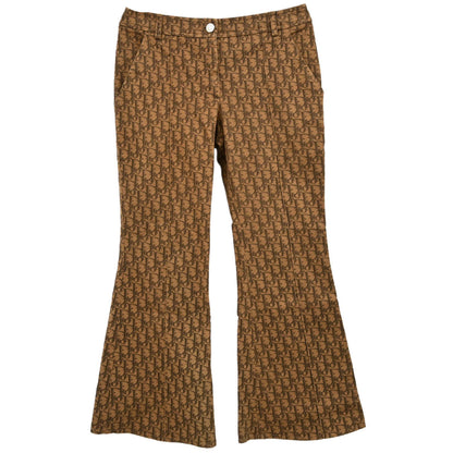 Christian Dior 2005 Trotter Denim Pants Brown #36