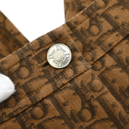 Christian Dior 2005 Trotter Denim Pants Brown #36