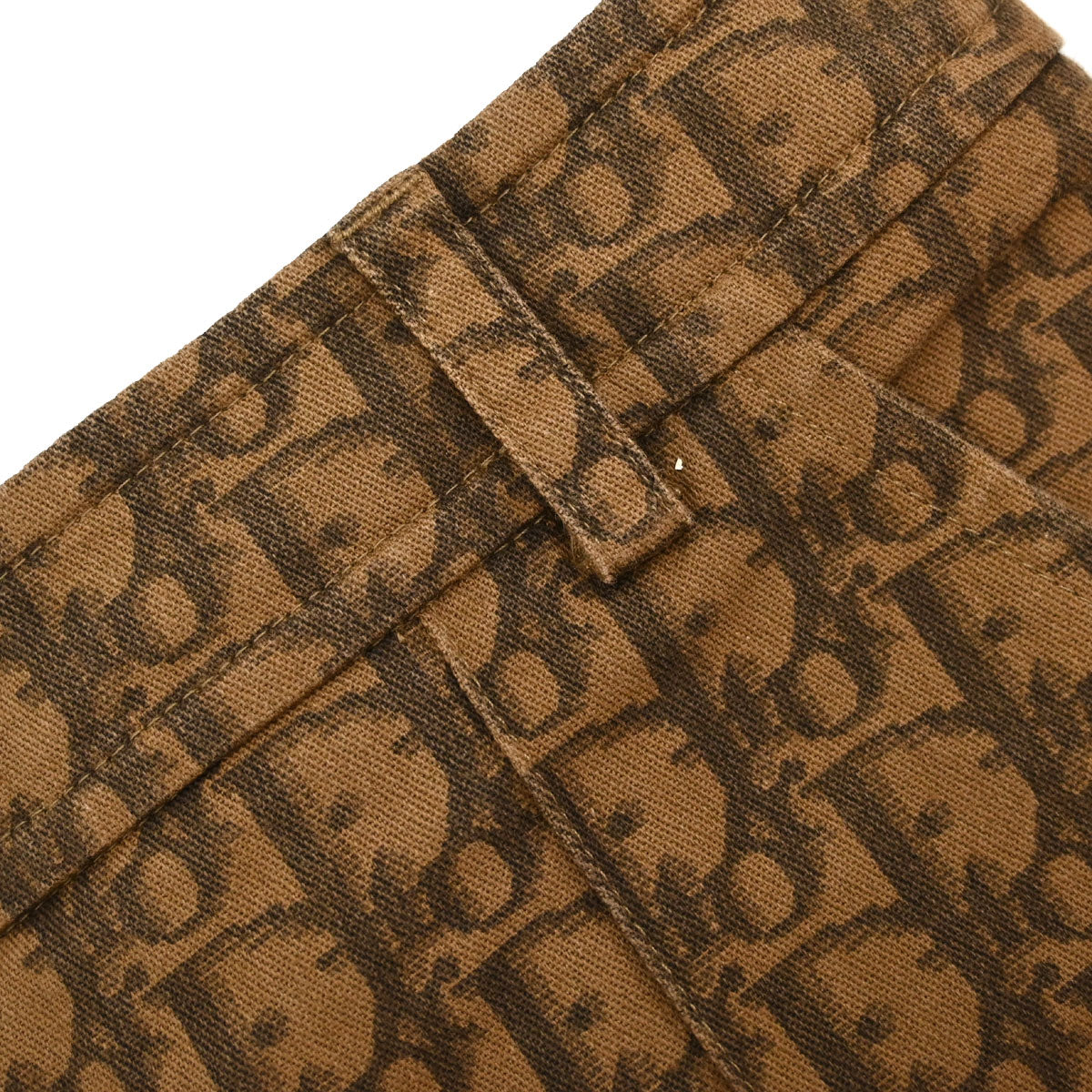 Christian Dior 2005 Trotter Denim Pants Brown #36