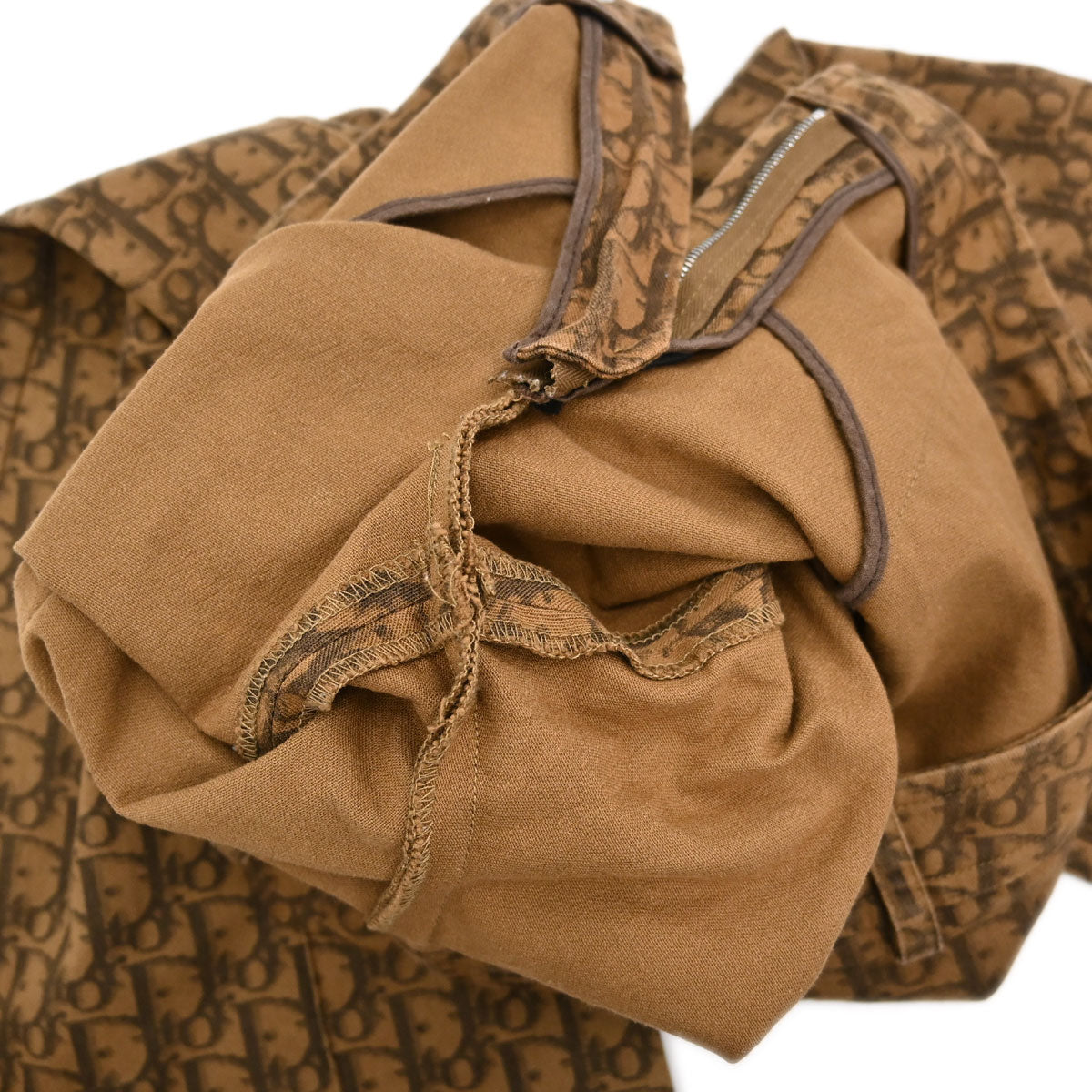 Christian Dior 2005 Trotter Denim Pants Brown #36