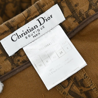 Christian Dior 2005 Trotter Denim Pants Brown #36