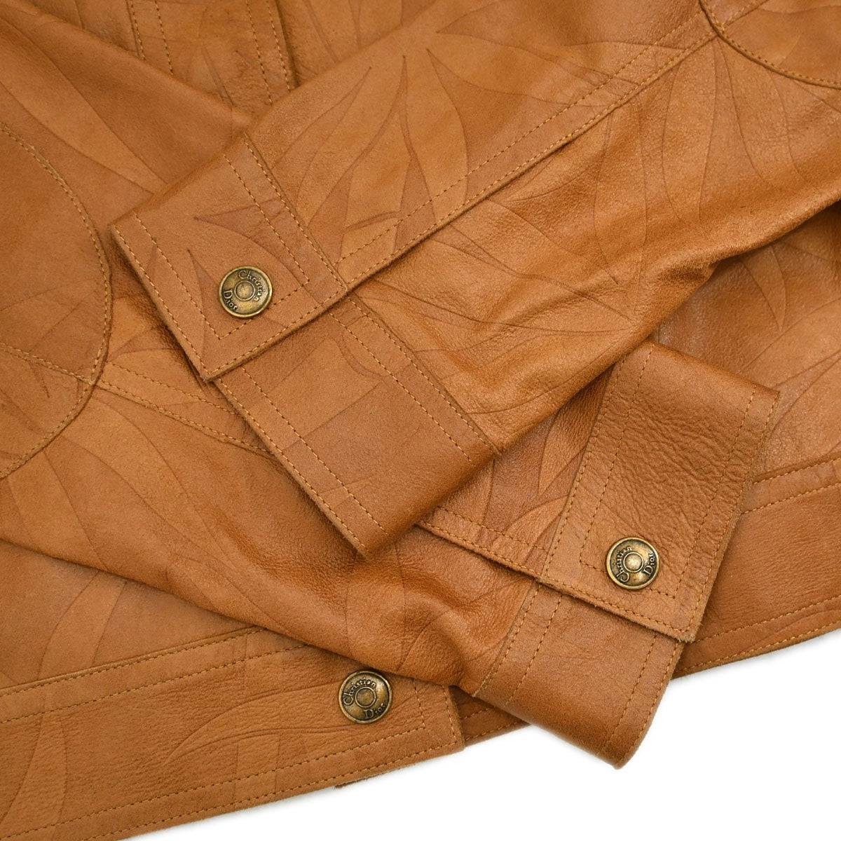 Christian Dior 2002 Goatskin Jacket Brown #38