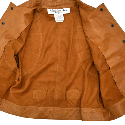 Christian Dior 2002 Goatskin Jacket Brown #38