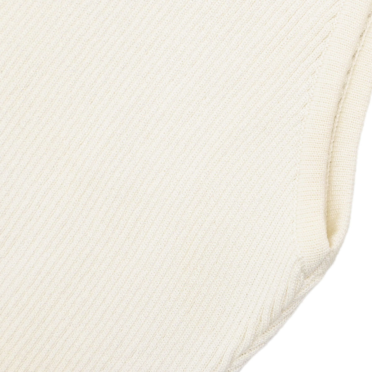 Chanel Sleeveless Tank Top Glitter White