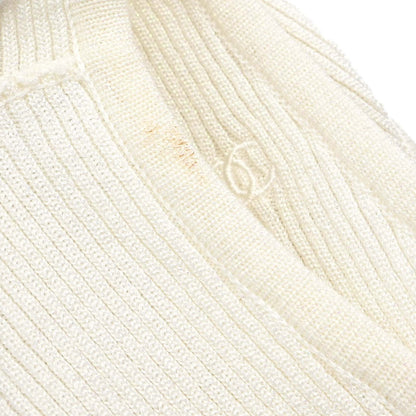 Chanel Sleeveless Tank Top Glitter White
