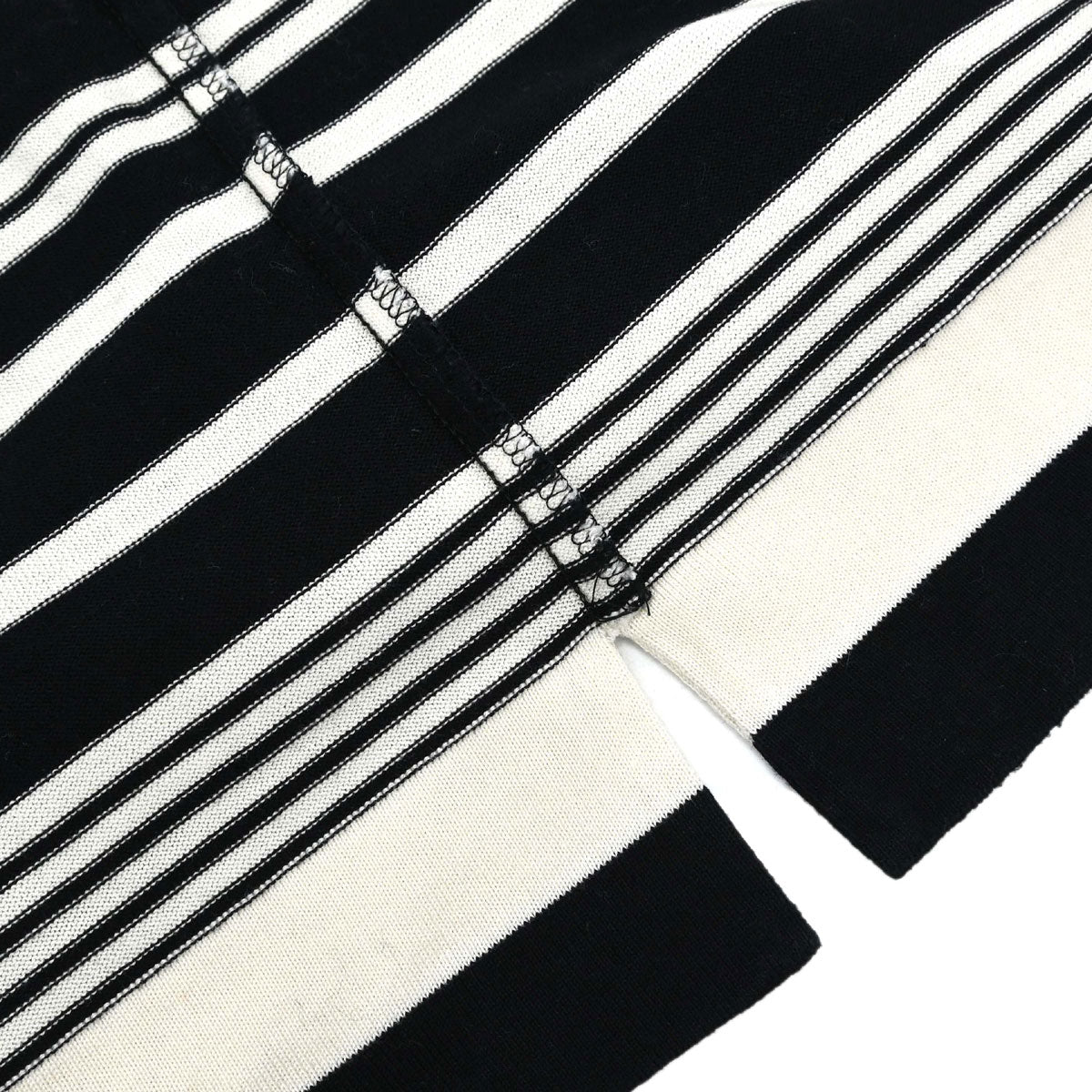 Chanel 1998 Striped Camisole Top Black Ivory #38