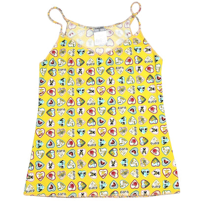 Chanel 2006 Valentine Camisole Top Yellow #36