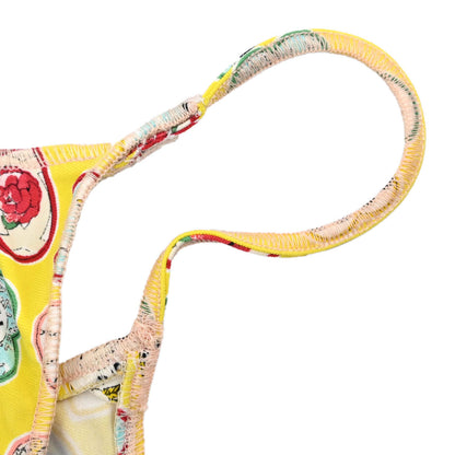 Chanel 2006 Valentine Camisole Top Yellow #36