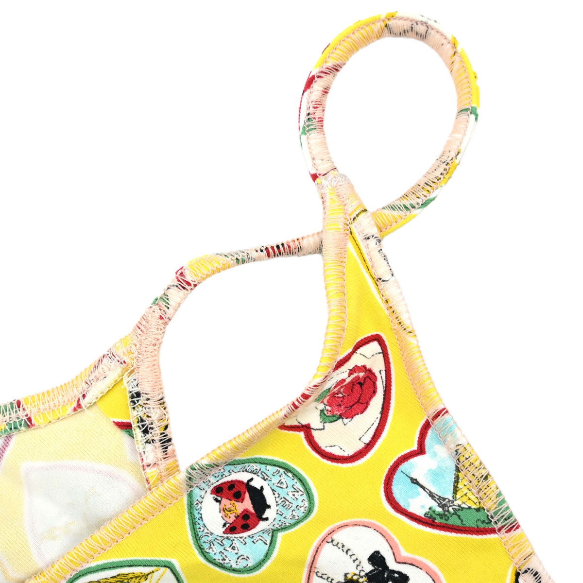 Chanel 2006 Valentine Camisole Top Yellow #36