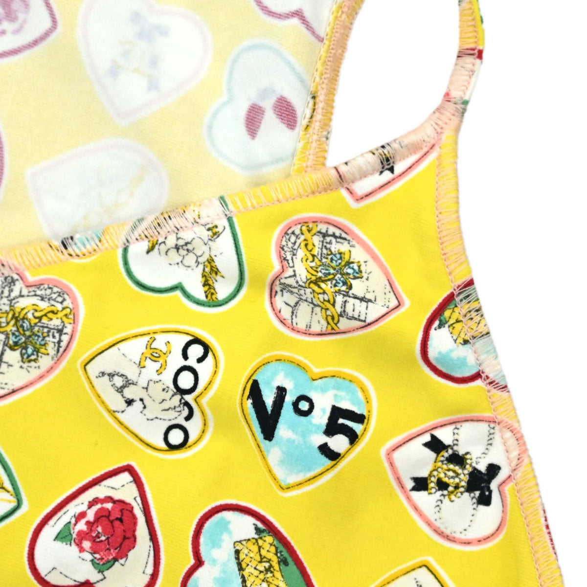 Chanel 2006 Valentine Camisole Top Yellow #36