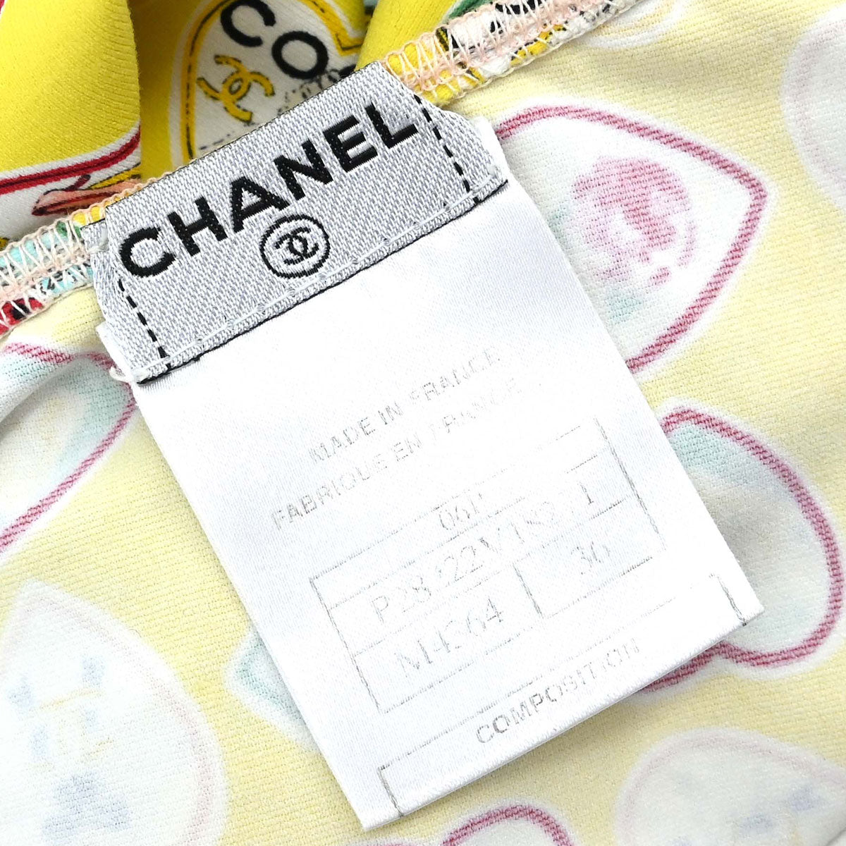 Chanel 2006 Valentine Camisole Top Yellow #36