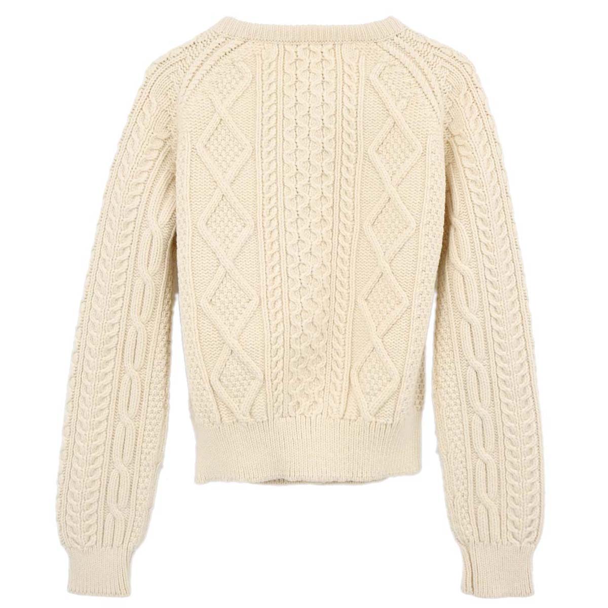 Chanel 1996 Fisherman Cardigan Ivory #44