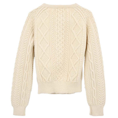 Chanel 1996 Fisherman Cardigan Ivory #44