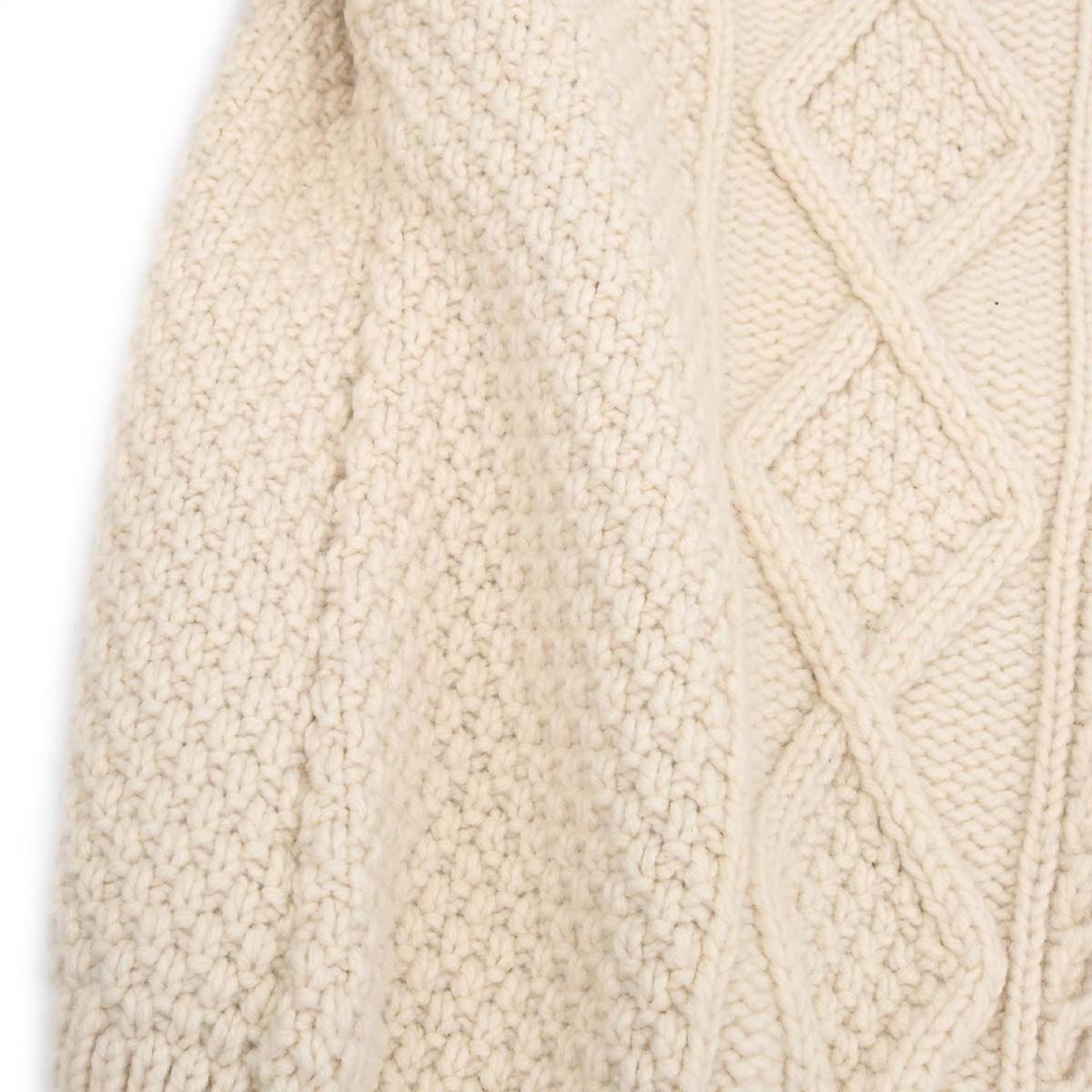 Chanel 1996 Fisherman Cardigan Ivory #44
