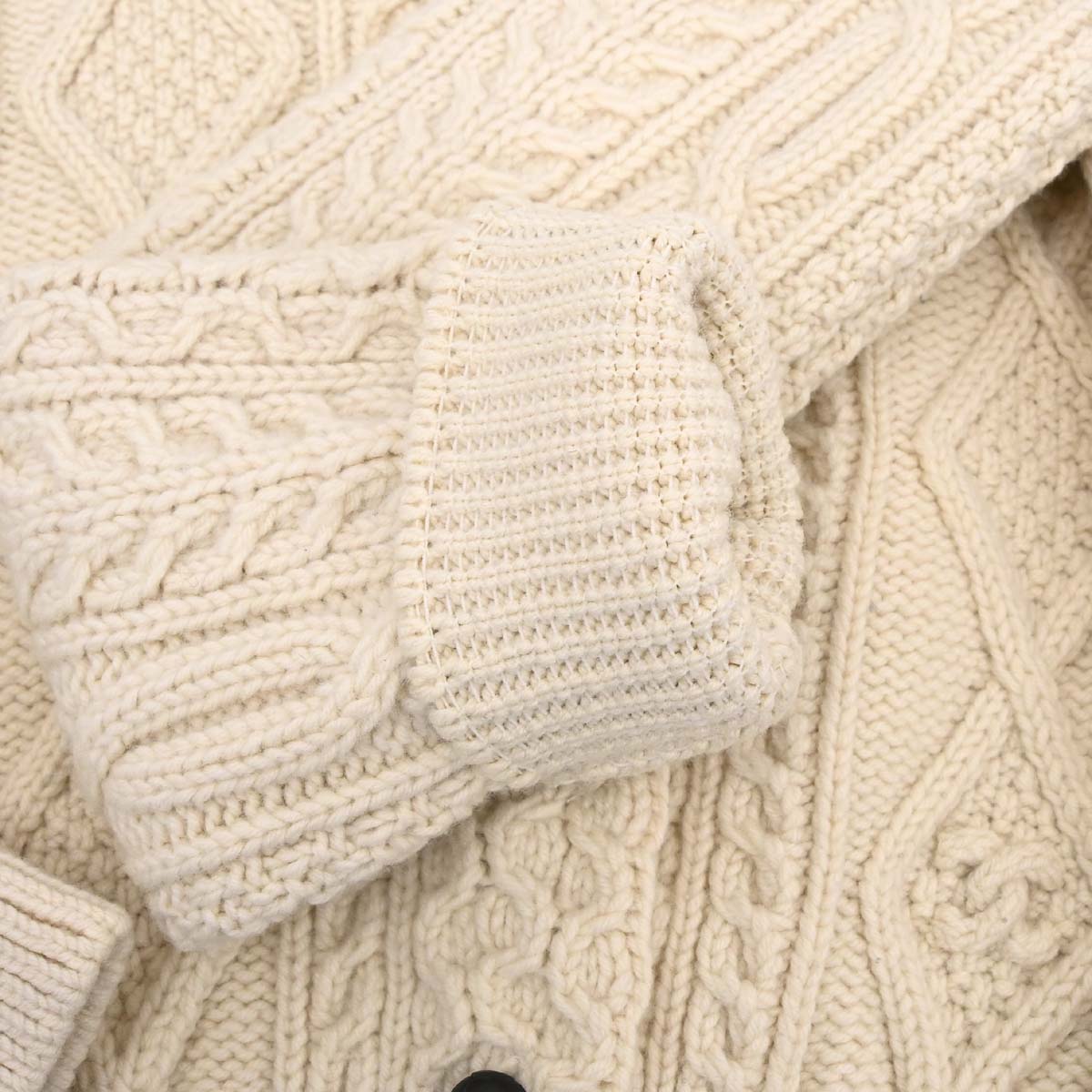 Chanel 1996 Fisherman Cardigan Ivory #44