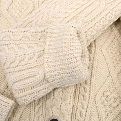 Chanel 1996 Fisherman Cardigan Ivory #44