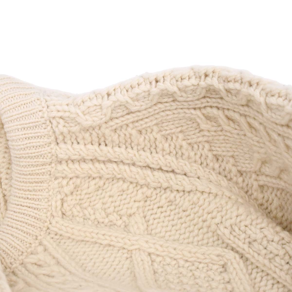 Chanel 1996 Fisherman Cardigan Ivory #44