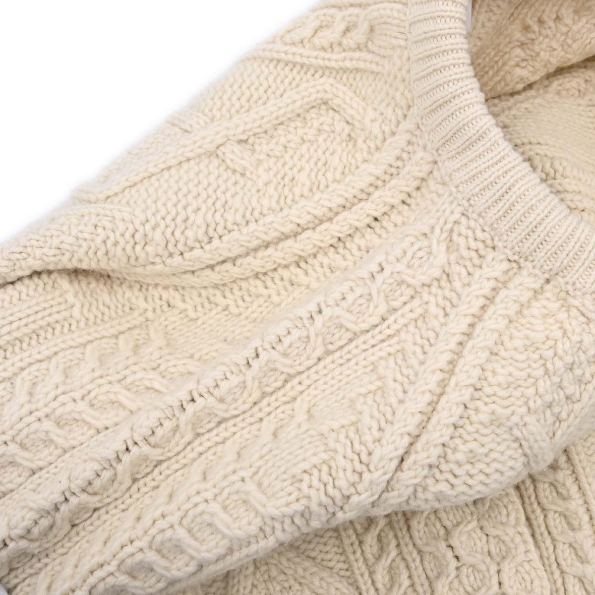 Chanel 1996 Fisherman Cardigan Ivory #44
