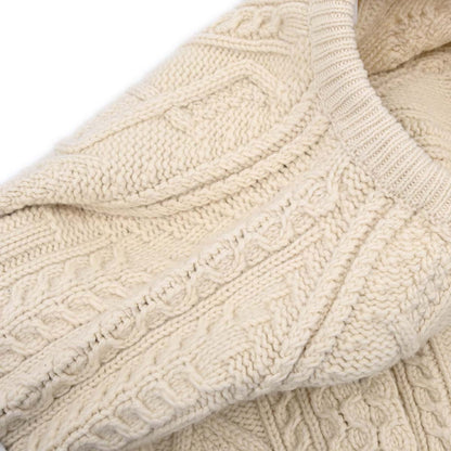Chanel 1996 Fisherman Cardigan Ivory #44
