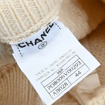 Chanel 1996 Fisherman Cardigan Ivory #44