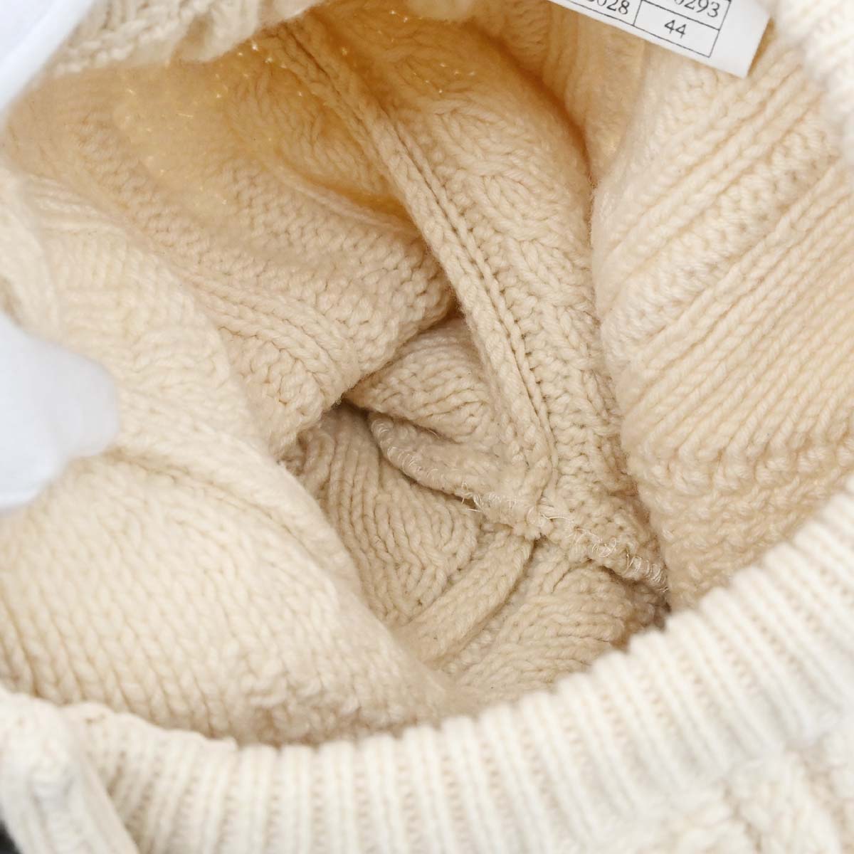 Chanel 1996 Fisherman Cardigan Ivory #44