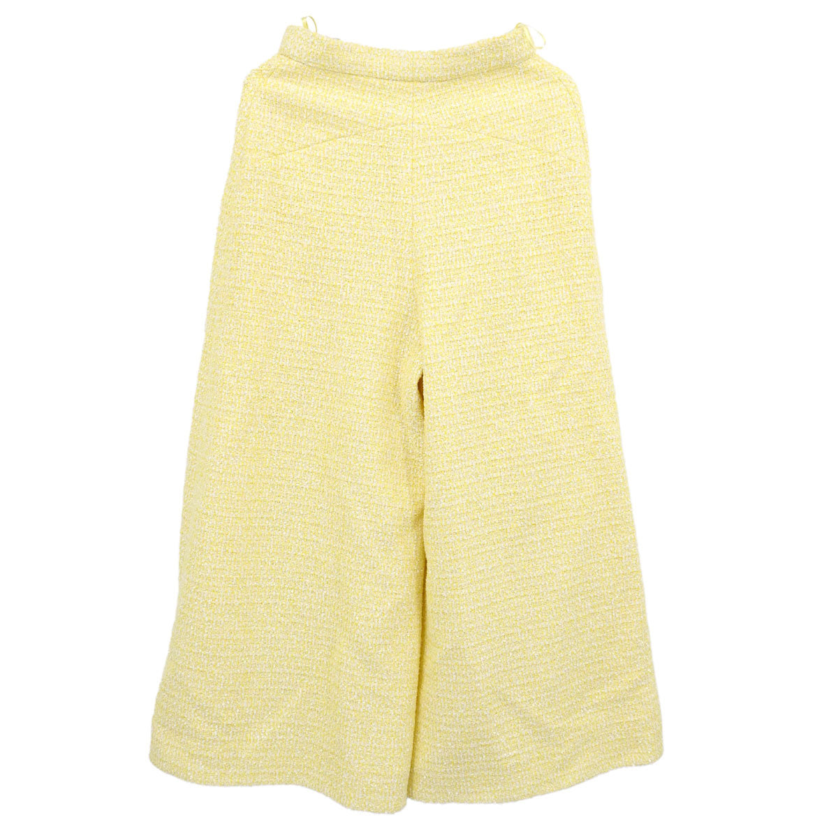 Chanel 2019 Long Pants Tweed Yellow #34