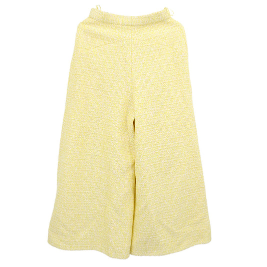 Chanel 2019 Long Pants Tweed Yellow #34