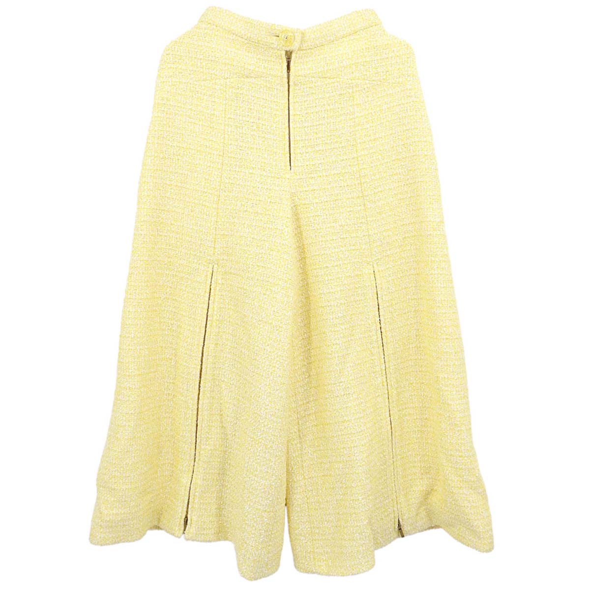 Chanel 2019 Long Pants Tweed Yellow #34
