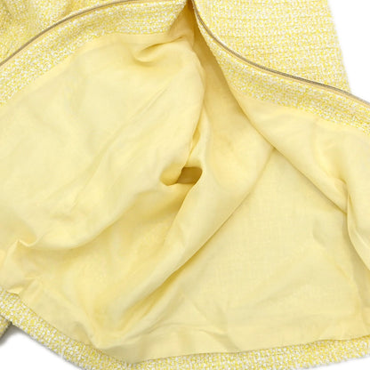 Chanel 2019 Long Pants Tweed Yellow #34