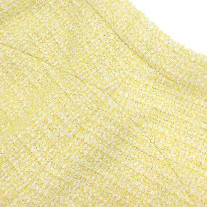 Chanel 2019 Long Pants Tweed Yellow #34