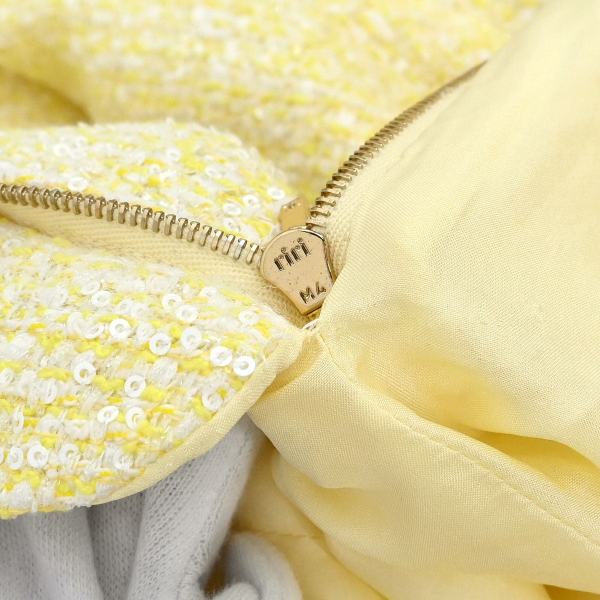 Chanel 2019 Long Pants Tweed Yellow #34